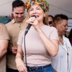 Deputada Danielle do Vale em celebração ao Dia dos Povos Indígenas na Baía da Traição.